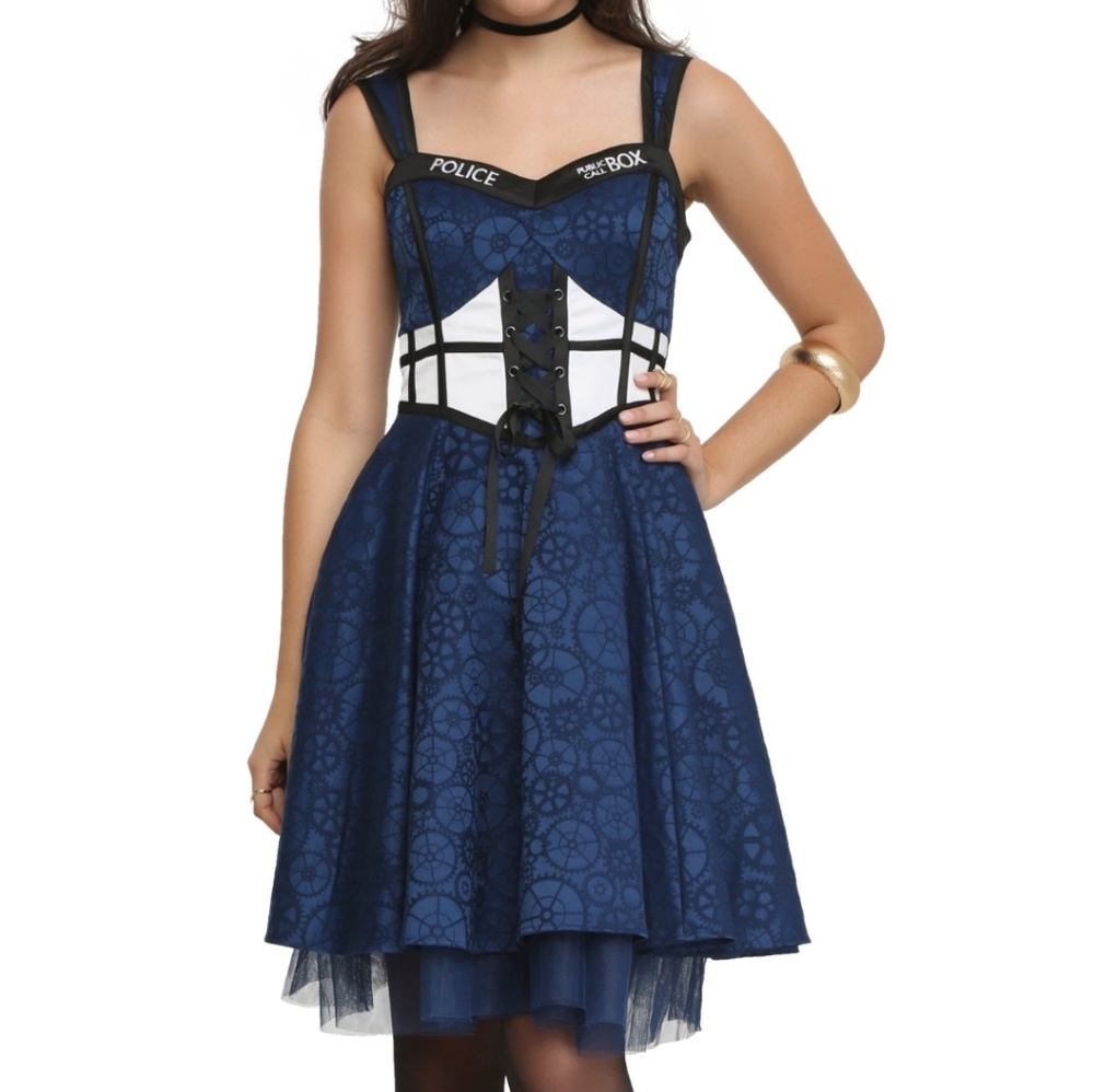 Hot Topic Dr Who Tardis Dress